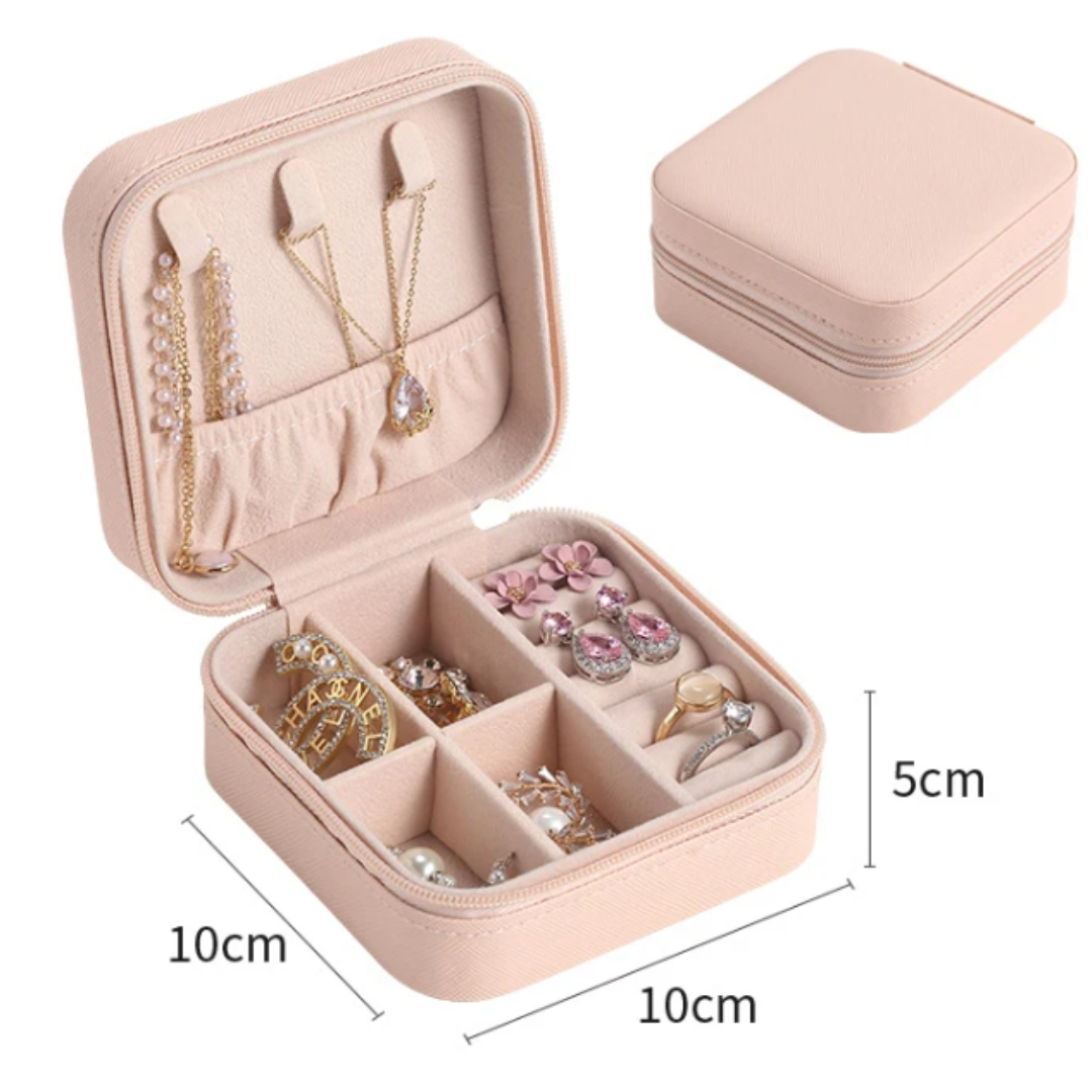 Macaroon Travel Jewelry Case