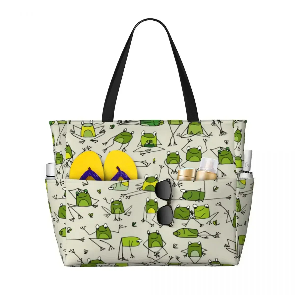 Grand sac de plage Frog Lovers 