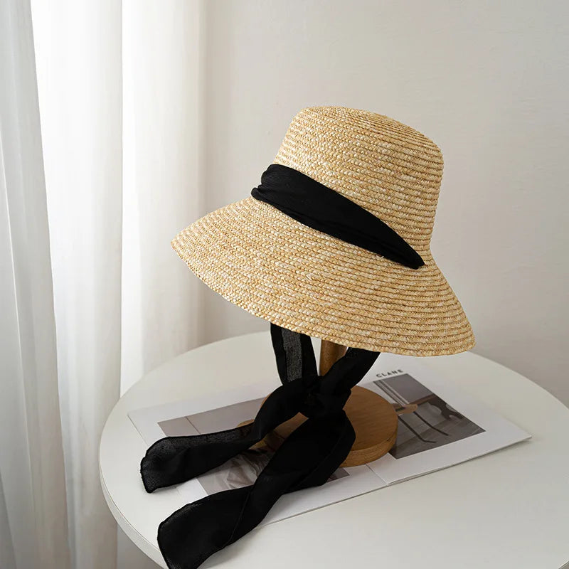 Chapeaux de paille élégants pour l'été 