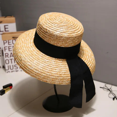 Chapeaux de paille élégants pour l'été 